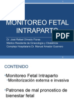 Monitoreo Fetal Intraparto