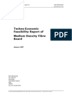 Medium Density Fiber Report