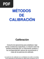 Calibración Quimica Analitica Instrumental