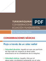 Ecuacion Fundamentales de Las Turbomáquinas