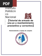 Manual de Mantenimiento