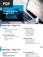 Whats New in Pega 7.1.8