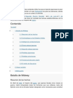 Informe Batalla de Midway