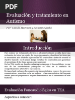 Evaluación y Tratamiento Fonoaudiologico en Autismo