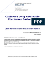 CableFree LHR - Long Haul Radio Manual 4001 Rev F2