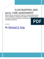 Curriculum Mapping and Real Time Assessment