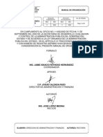 Manual de Organizacion Utt