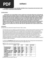 Bio 100 A Home Labs Unit One and Two