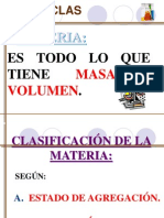 Clasificacion de La Materia PDF