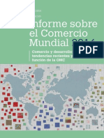 Informe Sobre El Comercio Mundial 2014 Omc