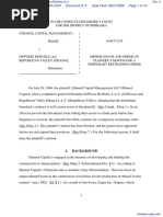 Ethanol Capital Management v. DeWeese Biofuels Et Al - Document No. 9