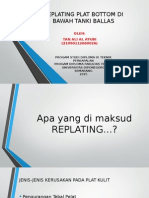 Replating Plat Bottom Kapal