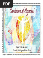 Libretto 'Cantiamo Al Signore'