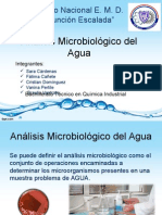 Analisis Microbiologico Del Agua