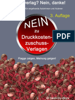 Pseudoverlag? Nein, Danke! (3. Auflage)