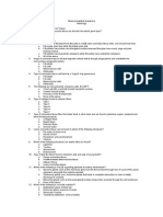 Musculoskeletal Questions