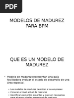 Modelos de Madurez para BPM