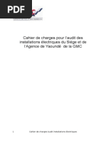 Cahier Des Charges Pour Audit Electricite