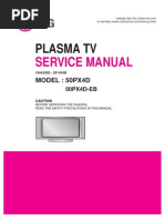 50px4d LG Plasma TV Df-054b