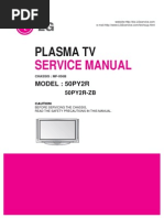 50py2r LG Plasma TV Mf-056b