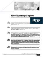 Catalyst 4500 Removing and Replacing