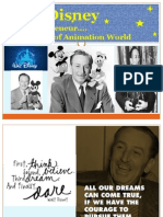 Walt Disney, An Entrepreneur