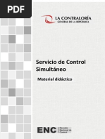 Servicio de Control Simultaneo 