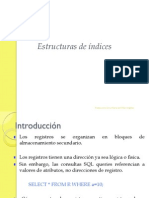 Estructuras de Indices