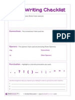 VCOP Checklist