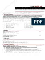 2015 Teaching Resume