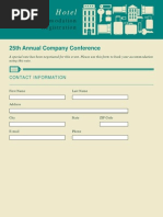 Accommodation Registration