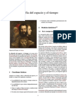 Filosofía Del Espacio y El Tiempo PDF