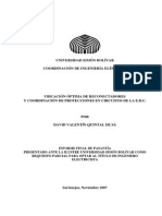 Ubicacion Optima de Reconectadores y Coordinacion de Protecciones de Circuitos de Distribucion de La ELectricidad de Caracas