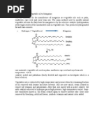 Hydrogenation of Vegetable Oil To Margarine