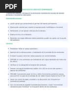 Tratamiento Endodóntico en Dientes Temporales