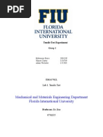 Tensile Test Lab 1
