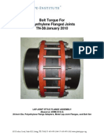 Tn-38 Bolt Torque Flanged Joints