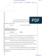 (HC) Jayne v. Director of California Department of Corrections and Rehabilitation - Document No. 13