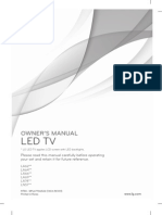 LG Smart TV LN57 Series PDF