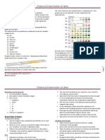 Chemical Examination