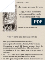 D'Angelo - La Birra È Un Uomo Diverso