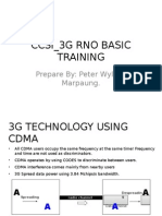 Ccsi - 3G Rno Basic Training: Prepare By: Peter Wylson Marpaung