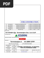 For Construction: Termotasajero 2 161.6MW CFPP