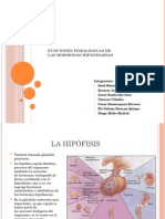 Funciones Fisiológicas de Las Hormonas Hipofisarias