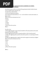 Multiple Choice Questions With Answers On Power Electronics and Drives