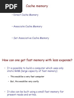 Cache Memory