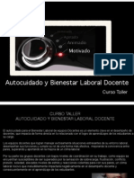 Taller Autocuidado y Bienestar Laboral Docente