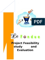 Project Feasibility of Le Fondue