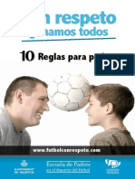 10 Reglas para Los Padres Fútbol Base