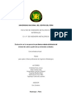 Evaluacion en La Recuperacion Del Oro y Plata A Partir